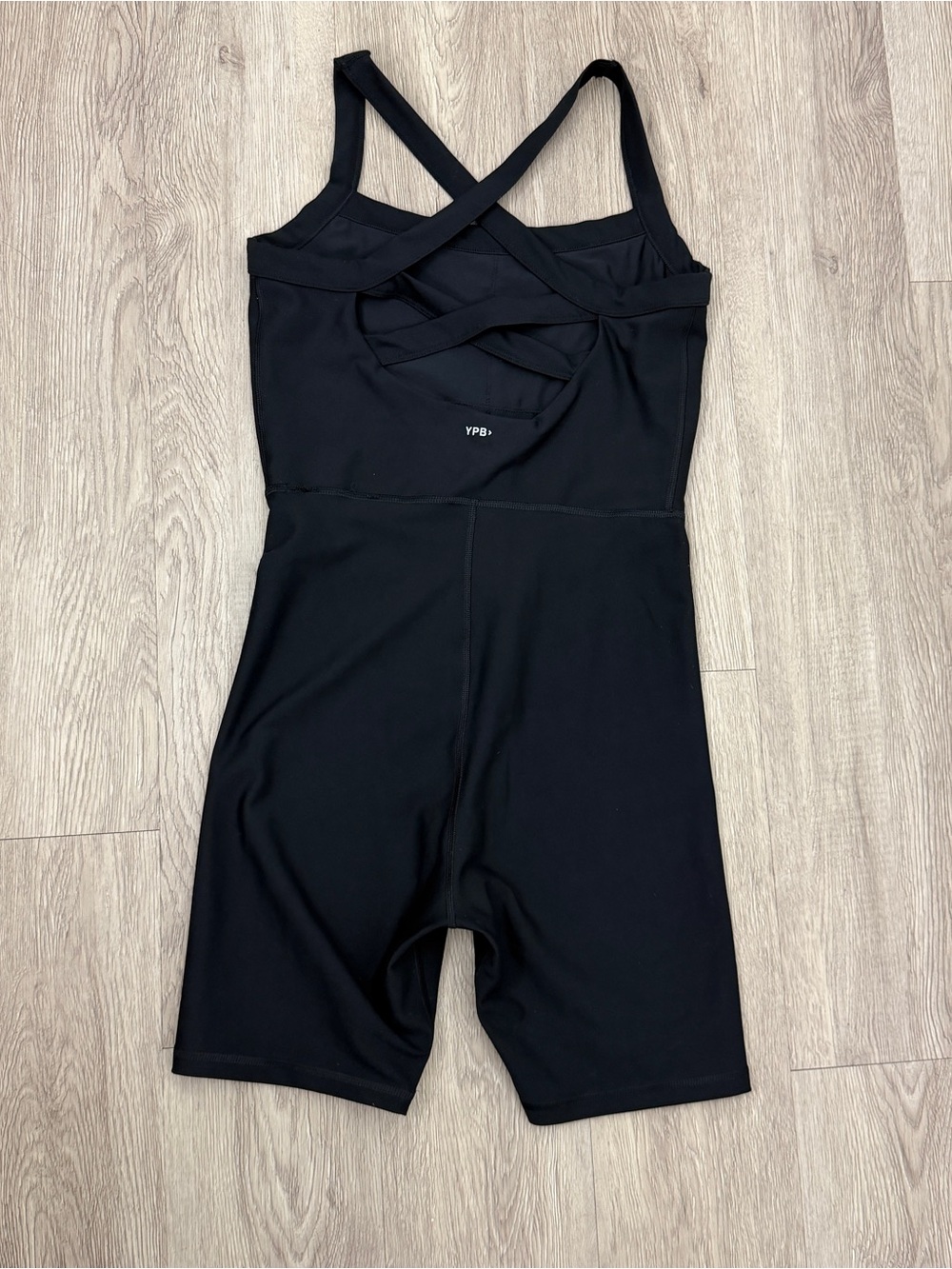 Abercrombie YPB SculptLUX Jumpsuit Shorts Unitard Athleisure Yoga Pilates Gym M